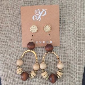 Set of 2 Plunder earrings